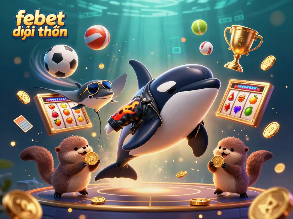 Engage in thrilling slots with febet đổi thưởng while enjoying whimsical characters and vibrant game elements.