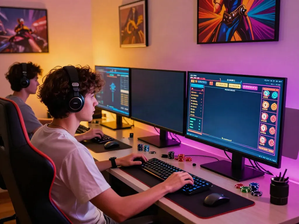 Engaging online gaming experience at home with sin 88 gaming platform.