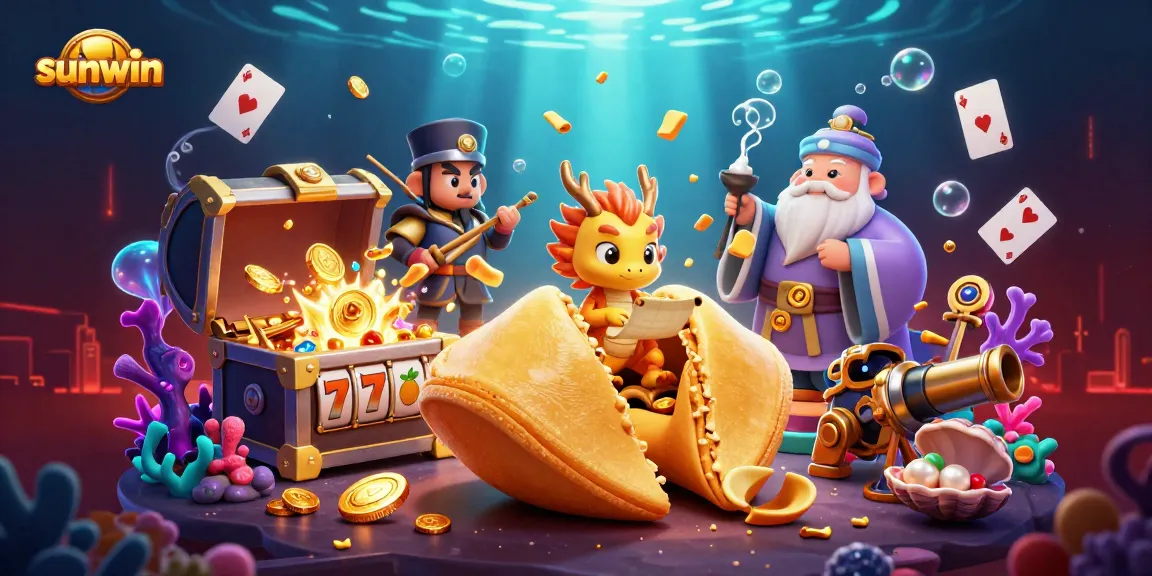 Experience the thrilling sunwin slots with vibrant golden elements and game symbols dynamically exploding in 3D.